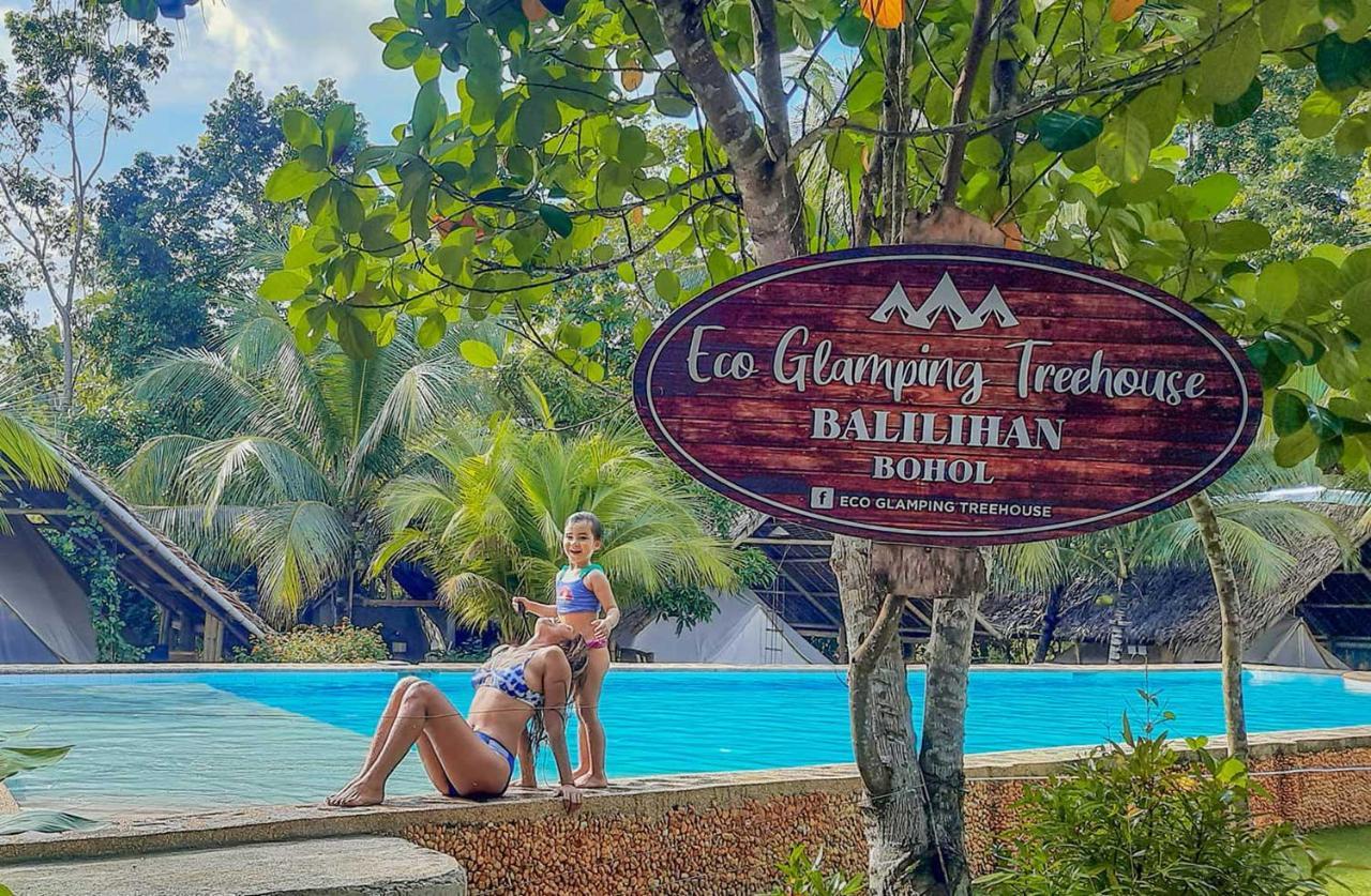 Eco Glamping Treehouses Closest Resort To All Tourist Attractions Balilihan Eksteriør billede